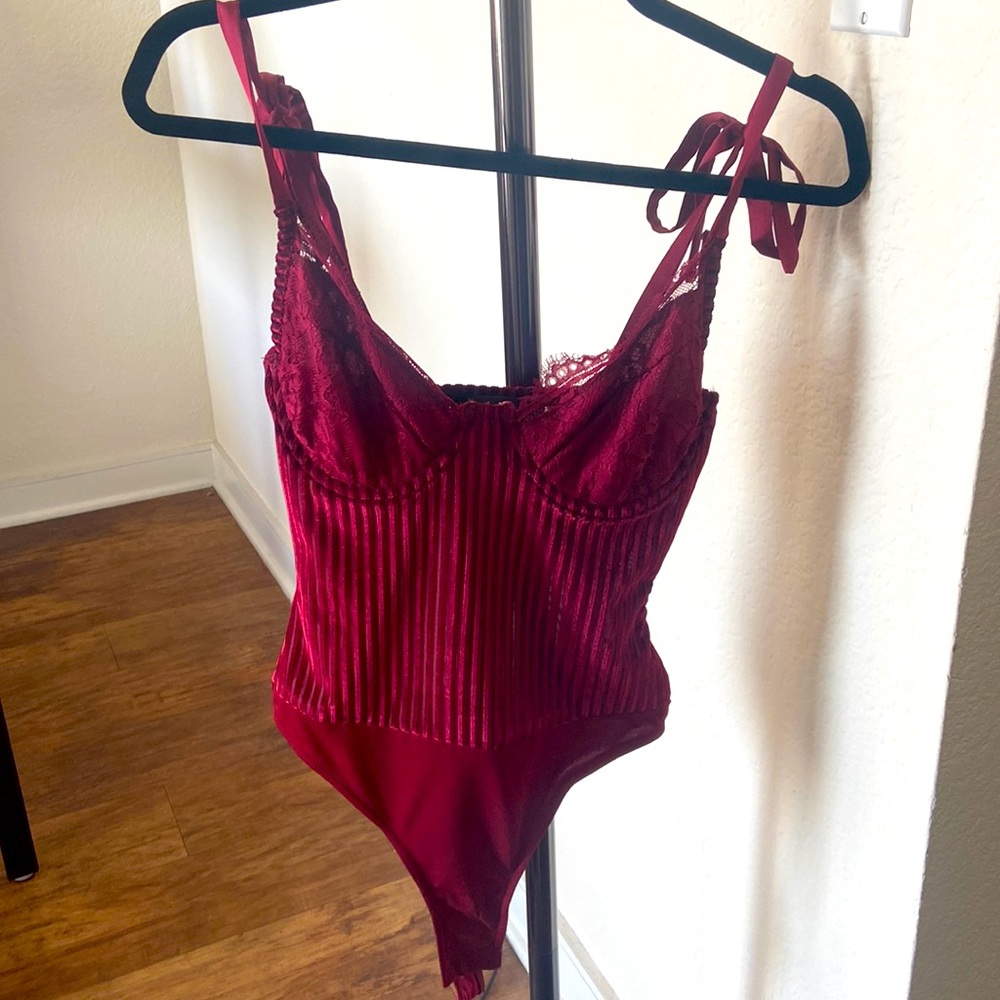 Lulus Red Sexy Bodysuit NEVER WORN
